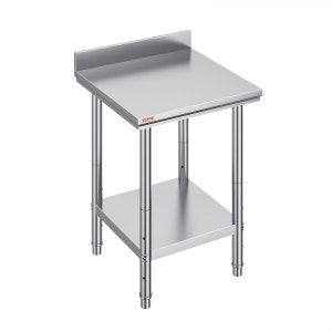 Stainless Work Table, 400 lb, 35 in, GZT60*60*88, ID 60X6-T1V0