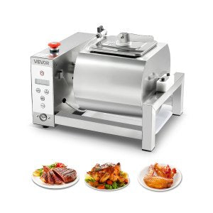 Meat Tumbler Marinator, YA-10L, AC120V 60Hz, 15.75 x 12.6 x 12.01 in / 400 x 320 x 305 mm, ID ARJ1-IKV1