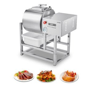 Commercial Meat Tumbler Marinator, YA-40L, AC120V 60Hz, 29.13 x 16.14 x 32.87 mm / 740 x 410 x 835 mm, ID ARJ4-B2V1