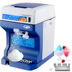 110V Electric Shaved Ice Machine 250W Snow Cone Maker Tabletop Adjustable Texture, 265 lb, 265 lbs/h (120 kg), 250W, ID BBJ1-01V1