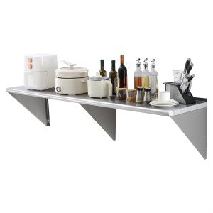 18 X 72 Stainless Steel Shelf, 500 lb, 18 in, WMS1872, ID BGSC-9NV0