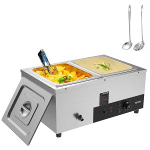 Commercial Food Warmer, 10.4 × 12.8 × 5.9 in, 10.4 in, 22.6" x 15.0" x 10.4" / 575 x 380 x 265 mm, ID BW22-5CV1
