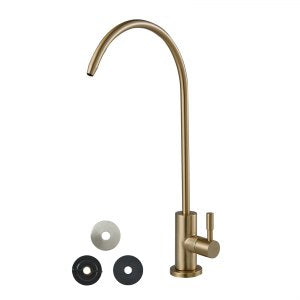Stainless Steel Faucet, 1.27 in, 89703-BG, Brushed Gold, ID BXGZ-01V0