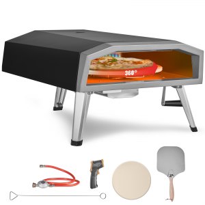 Commercial Pizza Oven, GB-GO16A, 430 Stainless Steel + Cold-rolled Sheet, Gas, ID BXSP-6JV0