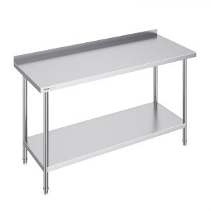 Stainless Work Table, 36 in, HET-24*60-L, Stainless Steel, ID CFBX-48V0