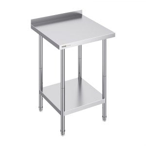 Stainless Work Table, 36 in, GZT610*610TH, Stainless Steel, ID CFBX-MBV0