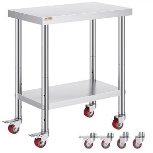 Stainless Work Table, 700 lb, 34 in, GZT76*45*85, ID CFGZ-01V0