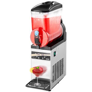 Commercial Frozen Drink Maker, X-150, 3.96 Gal / 15L, Black, ID CGXX-UYV1