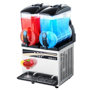 Commercial Frozen Drink Maker, X-300, 3.96 Gal x 2 / 15 L x 2, Black, ID CGXX-19V1