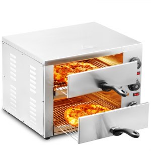 Commercial Pizza Oven, 122–662 °F, 12 in, FY-P0-2, ID CLMD-6UV1