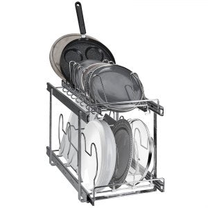 Pan Pot Rack, 12 × 22.6 × 18.3 in, 121 lb, 12 in, ID DCCH-NNV0