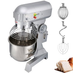 Commercial Food Mixer, 6.6 lb, 750W, 16.5 x 20.5 x 30 inch / 42 x 52 x 76 cm, ID DDJB-01V1