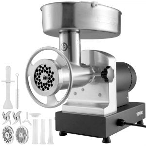 Heavy Duty Electric Meat Grinder 992 Lb H Capacity 1100W Sausage Stuffer, 15.8 × 10.3 × 3.2 in, 992 lb, 15.8 in, ID DDJR-FOV1