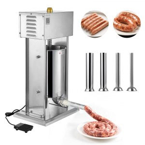 Electric Sausage Stuffer, 25 lb, EVS-12L, 25LB/12L, ID DDKG-01V1