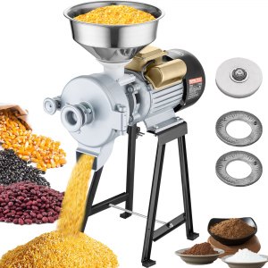 Electric Grain Mill Grinder, 2 in, GM-002, 3000W, ID DDMP-3QV1