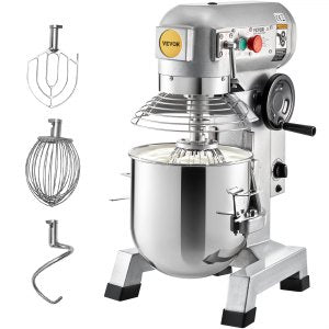 Commercial Food Mixer, 7.7 lb, B30-BT, 1100W, ID DDSY-RRV1