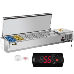 Stainless Work Table, 71 in, VRX1800/380LID, 110 V / 60 Hz, ID DGBX-CFV1