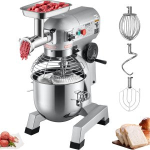 Commercial Food Mixer, 6.6 lb, 2 in, B20-BJ, ID DGNJ-ZLV1
