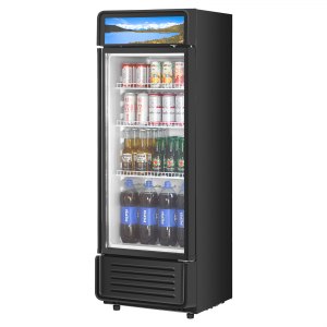Commercial Merchandiser Refrigerator, XLS-215WG, ≥6.9 cu.ft / 180 L, Black, ID DMBL-M6V1