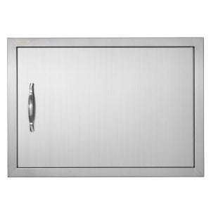 BBQ Access Door, 2 in, B020D, Stainless Steel Color, ID DMMB-7IV0