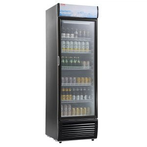 Commercial Merchandiser Refrigerator, 32–50 °F, XLS-450WG, 27.16 x 25.78 x 83.07 in / 690 x 655 x 2110 mm, ID DMYL-QNV1