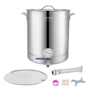 Stainless Steel Kettle, P4048, 16 Gallons / 60.56L, High-quality Stainless Steel, ID DWDJ-FKV0