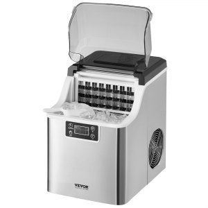 Commercial Ice Maker Machine, 45 lb, 15.2 in, HZB-20AF/S, ID FBTM-T1V1