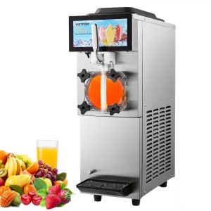 Commercial Frozen Drink Maker, XN120C, 3.17 Gal / 12 L, Cooling Cylinder-304 Stainless Steel, Others-201 Stainless Steel, ID FBX8-WWV1