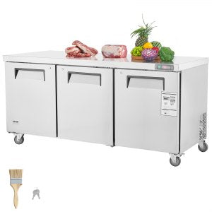 Stainless Work Table, 72 in, KTR-72B1, 20 Cu.Ft, ID FLWS-S6V1