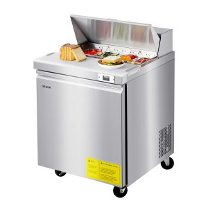 28 W Commercial Refrigerator, 90 lb, 28 in, TSSP29, ID GZTB-01V1