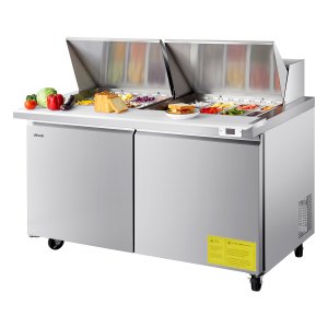 60 W Commercial Refrigerator, 90 lb, 60 in, TSSP60M, ID GZTB-01V1