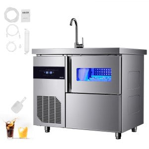 Commercial Ice Maker Machine, 132 lb, 1.57 in, SY60N, ID GZTZ-01V1
