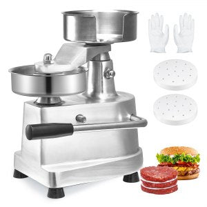 Commercial Burger Patty Maker, 12 lb, 5 in, JKH-130, ID HBRB-PXV0