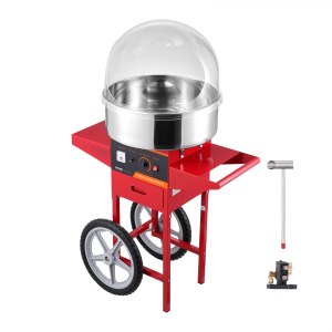 Electric Cotton Candy Machine Cart, MHTJJPHC01, Red, ID HCMH-ZFV1