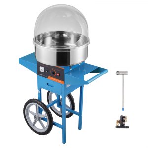 Electric Cotton Candy Machine Cart, MHTJJPHC01, Blue, ID HCMH-UAV1