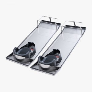 Concrete Knee Boards Stainless Steel, 10 in, LXXGB-30*10, 15.87lb / 7.2kg (including all accessories), ID HNTX-I4V0