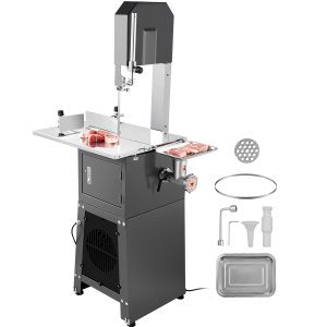 850W Commercial Electric Meat Bandsaw Stainless Steel Bone Sawing Machine, 7.09 in, JG-250, 850W, ID JJSJ-OKV1
