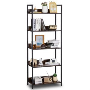 Metal Bookshelf, 30 lb, C240729W-03, ID JSSJ-YOV0