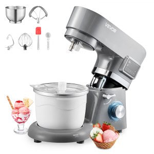 Digital Kitchen Timer, SM-1503HL, 1.8 Qt/1.7 L Freezing Bowl + 5.81 Qt/5.5 L Stainless Steel Pot (with Single Handle), AC120V 60Hz, ID JYLD-01V1