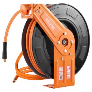 Retractable Hose Reel, 8 in, NT-A30, 100 ft / 30.48 m, ID KFSK-9HV0