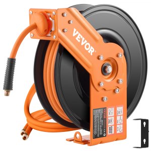 Retractable Hose Reel, 8 in, NT-A15, 50 ft / 15.24 m, ID KFSK-Q6V0