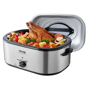 Electric Roaster Oven, 30 lb, RO220, 23.2 x 15.7 x 13.4 in / 590 x 400 x 340 mm, ID KJL2-W4V1