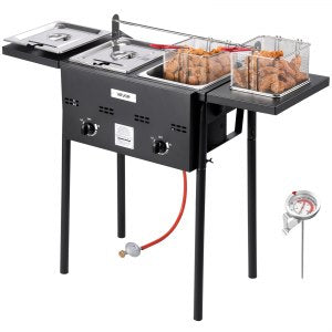 Commercial Deep Fryer, 40,000 BTU, DBFY01, 16QT / 4 Gal (total), ID LSRQ-01V0