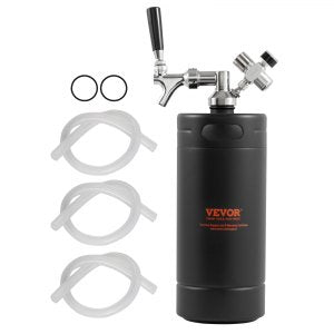 Beer Growler Tap System, 18.3 in, KIT BEER-12 4L-2B, 128oz / 4L, ID MNPJ-JQV0