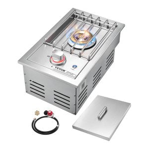 Single Grilling Side Burner, 17,000 BTU, 11 in, GSB1L, ID PMKC-01V1
