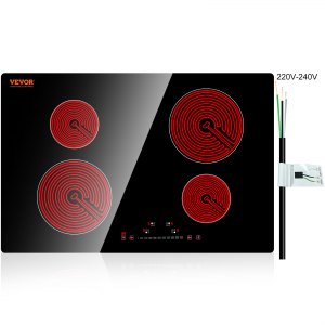 Commercial Cooktop, 20.5 in, LT4-77, 220-240V 60Hz, ID Q24I-Y3V4