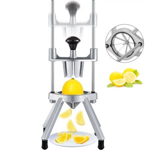 8 Section Commercial Easy Wedger Stainless Steel Blade Fruit Lime Slicer, 5.5 lb, Aluminum Alloy + Stainless Steel, ID QDQ8-01V0
