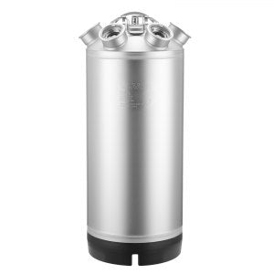 Cleaning Keg, KMS003, 5 Gal / 19 L, SUS 304, ID QJT5-01V0
