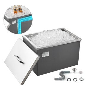 Drop In Ice Chest, 20 in, ICB-F201412, 30.0 L / 31.7 QT (US Quart), ID QRSC-02V0
