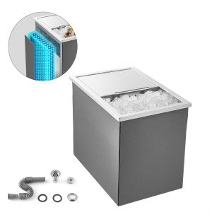 Drop In Ice Chest, 18 in, ICB-S181214, 27.1 L / 28.6 QT (US Quart), ID QRSC-02V0